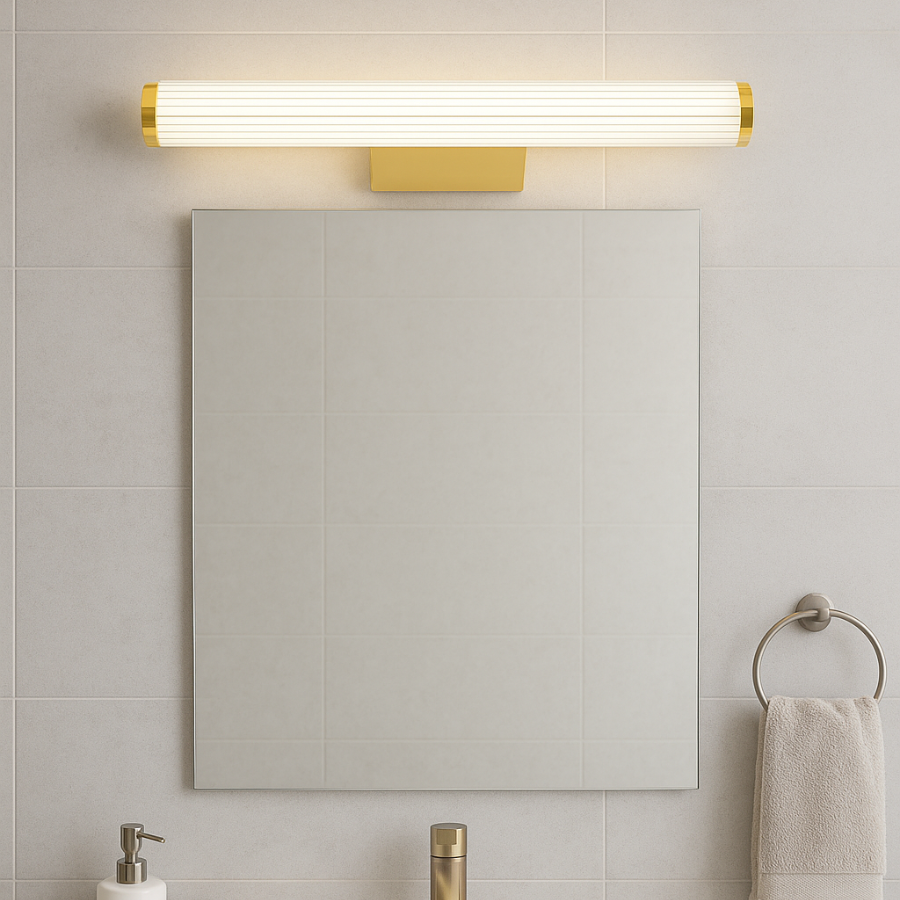 Kinkiet LED Vena 60 cm złota